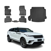 2018-2026 Land Rover Range rover Velar Floor Mats & Cargo Liner Full Set Black