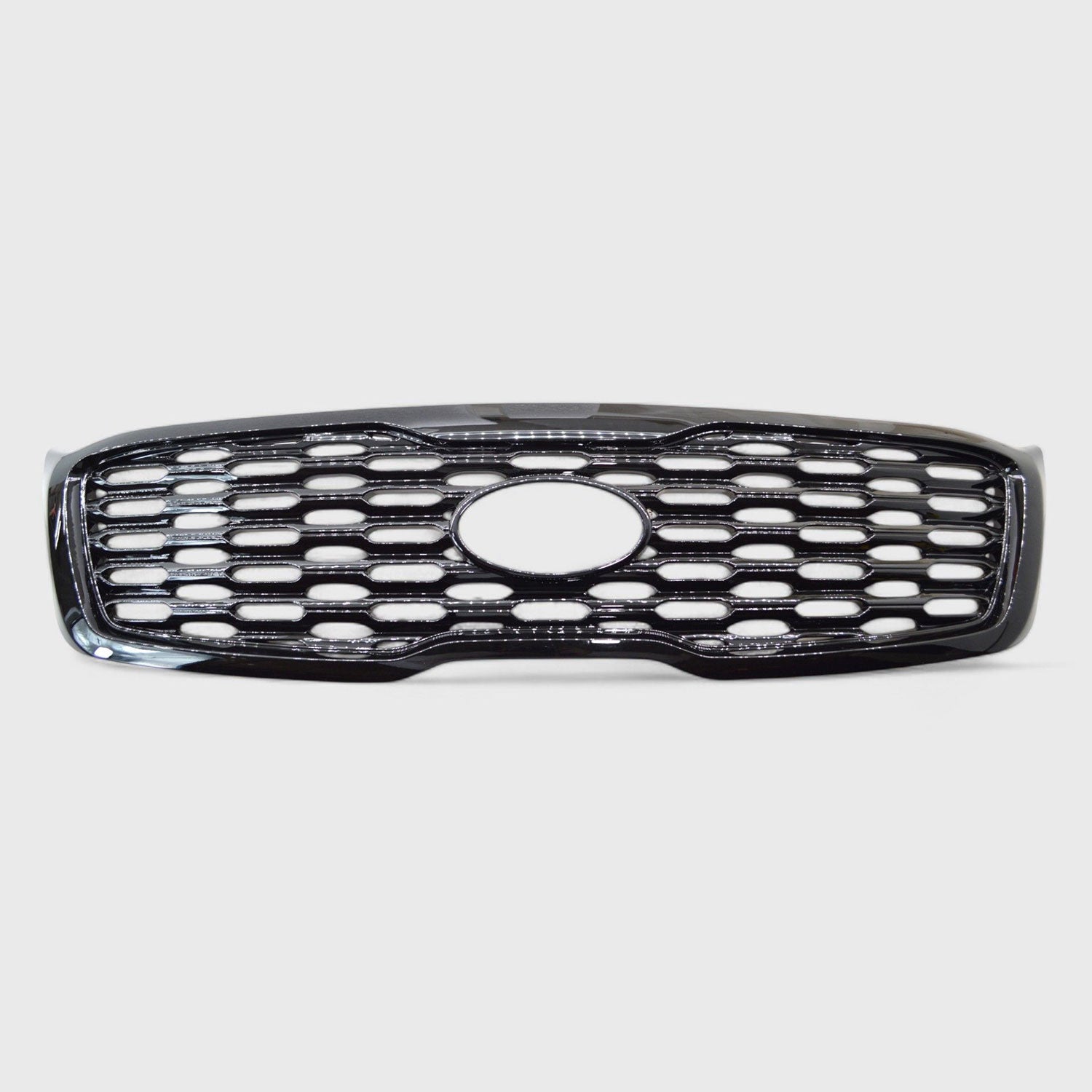 2019-2020 Kia Sorento Grille Overlay Gloss Black 1Pcs ABS Plastic