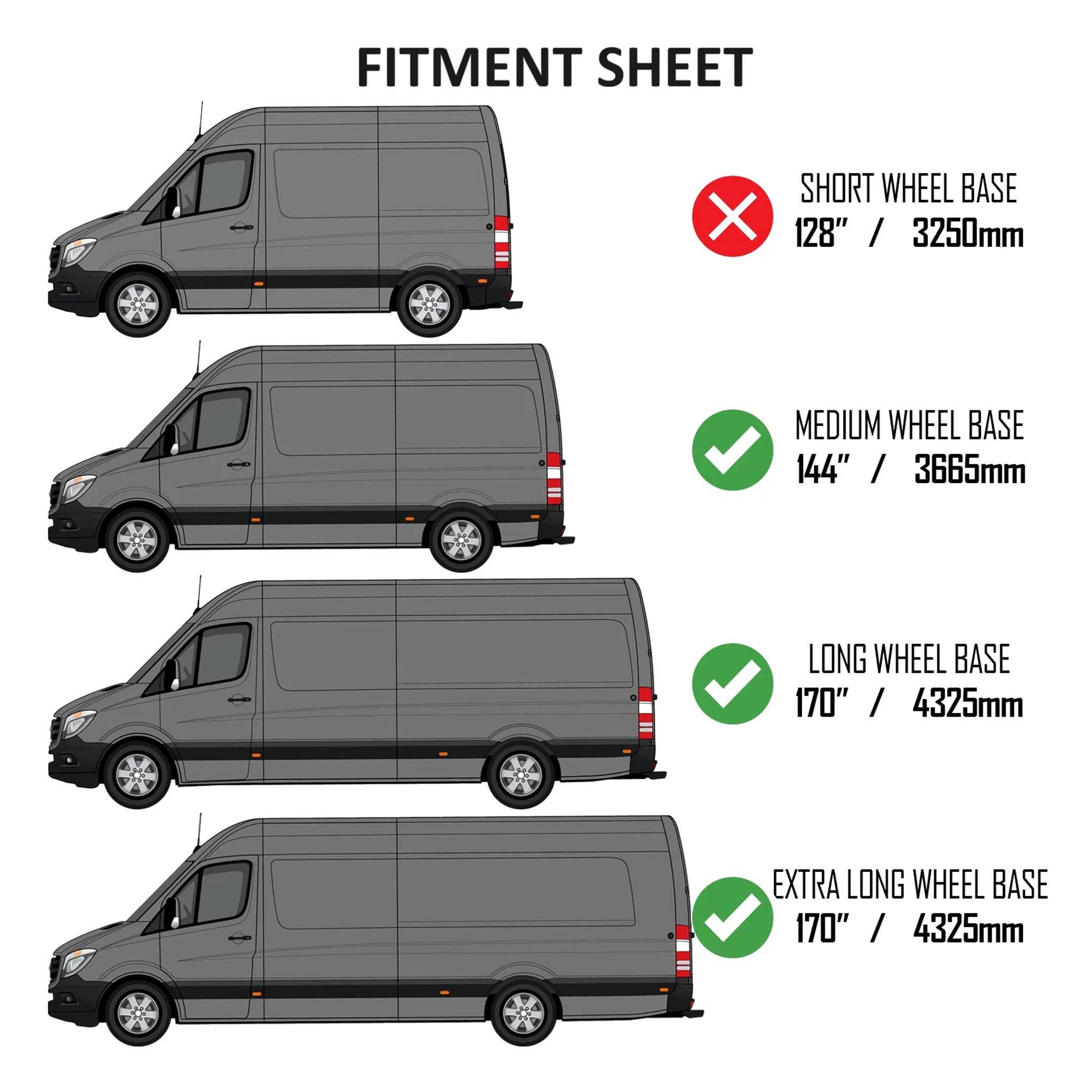 2007-2025 Mercedes Sprinter Driver Side Sliding Window with Fly Screen Lock