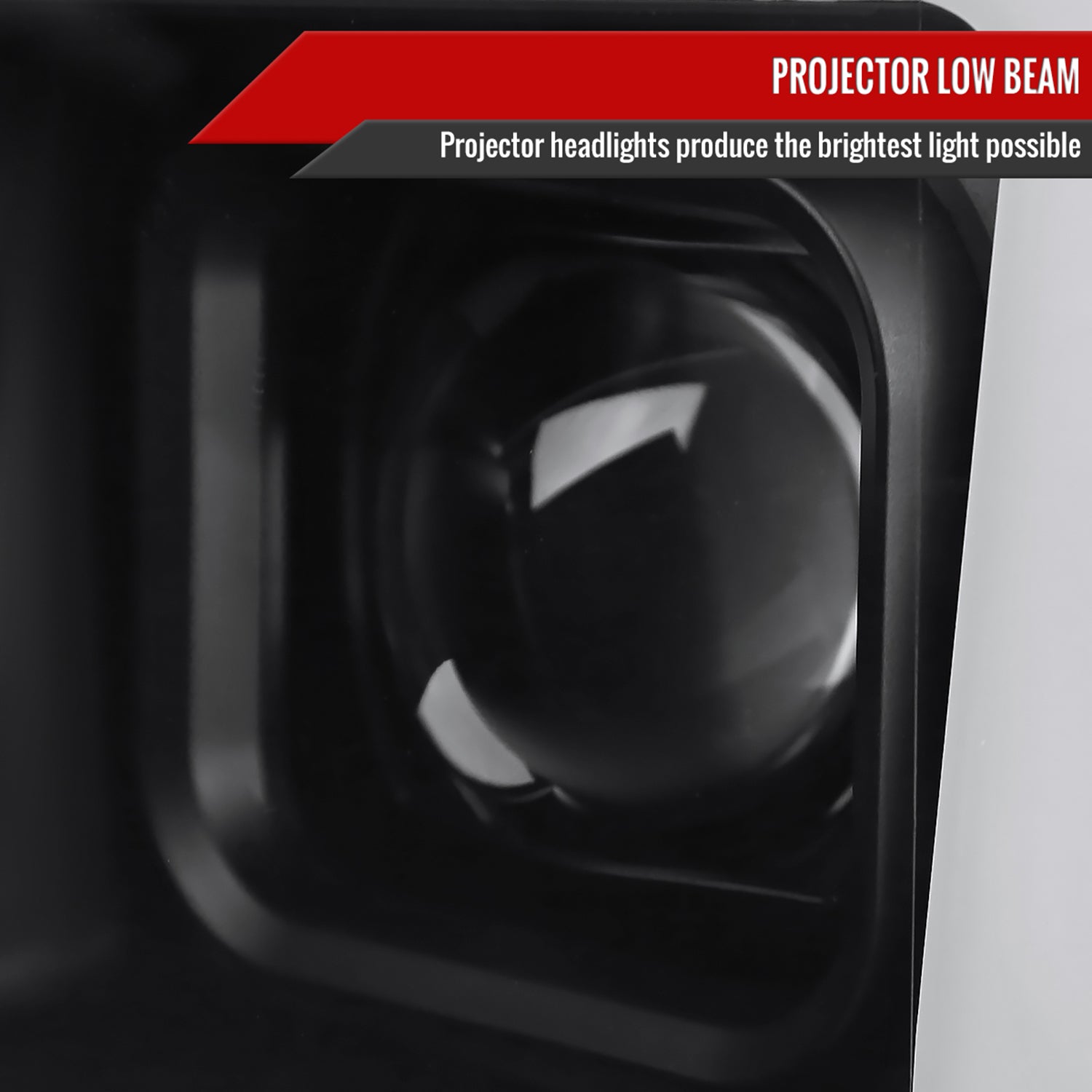 2018-2020 Ford F-150 LED CBar Projector Headlights Signal Lights Black / Clear