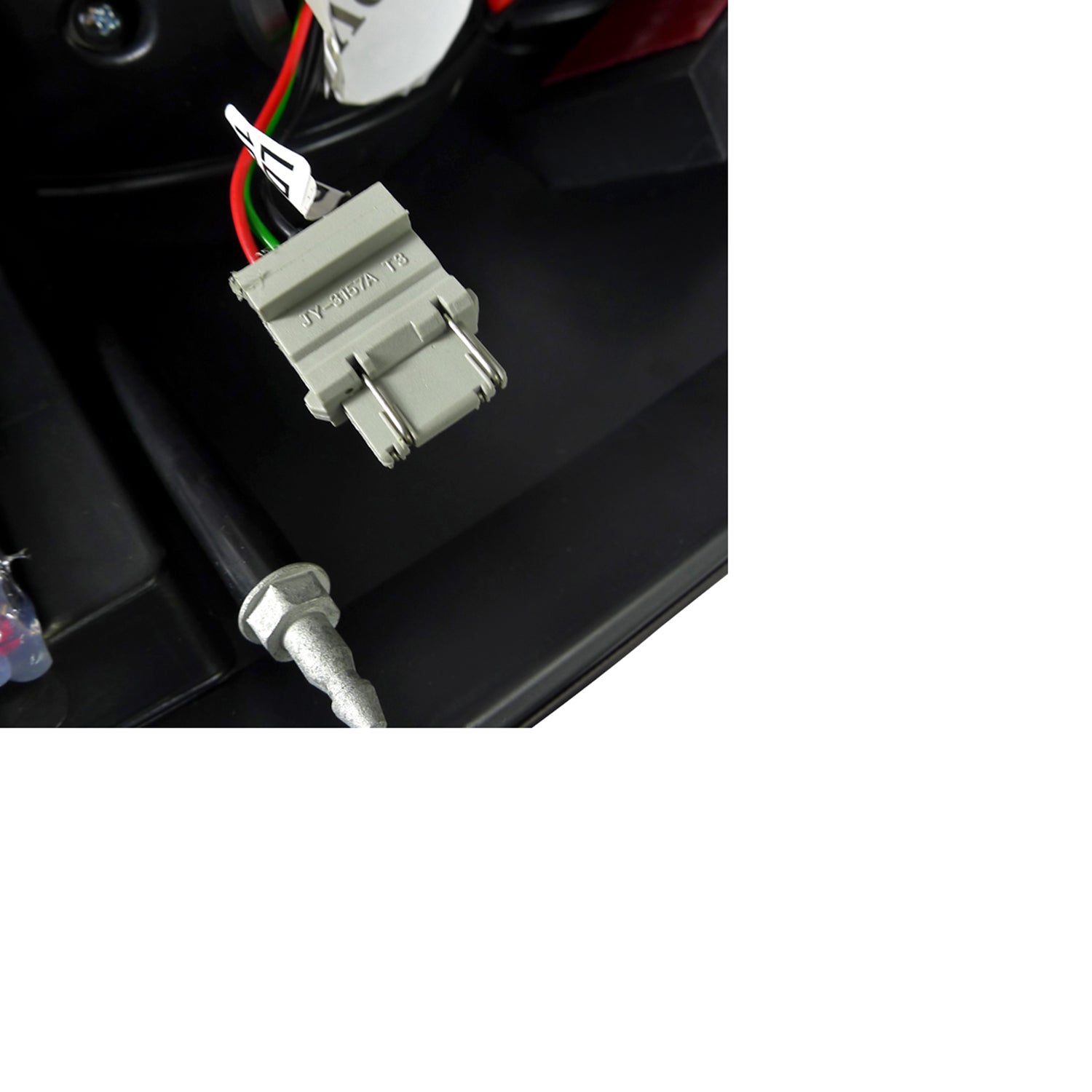 2007-2012 Chevrolet Avalanche LED Tail Lights Chrome Housing/Red Lens