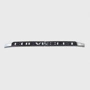 2019-2021 Chevrolet Silverado 1500 Grille Overlay Gloss Black 1Pcs ABS Plastic