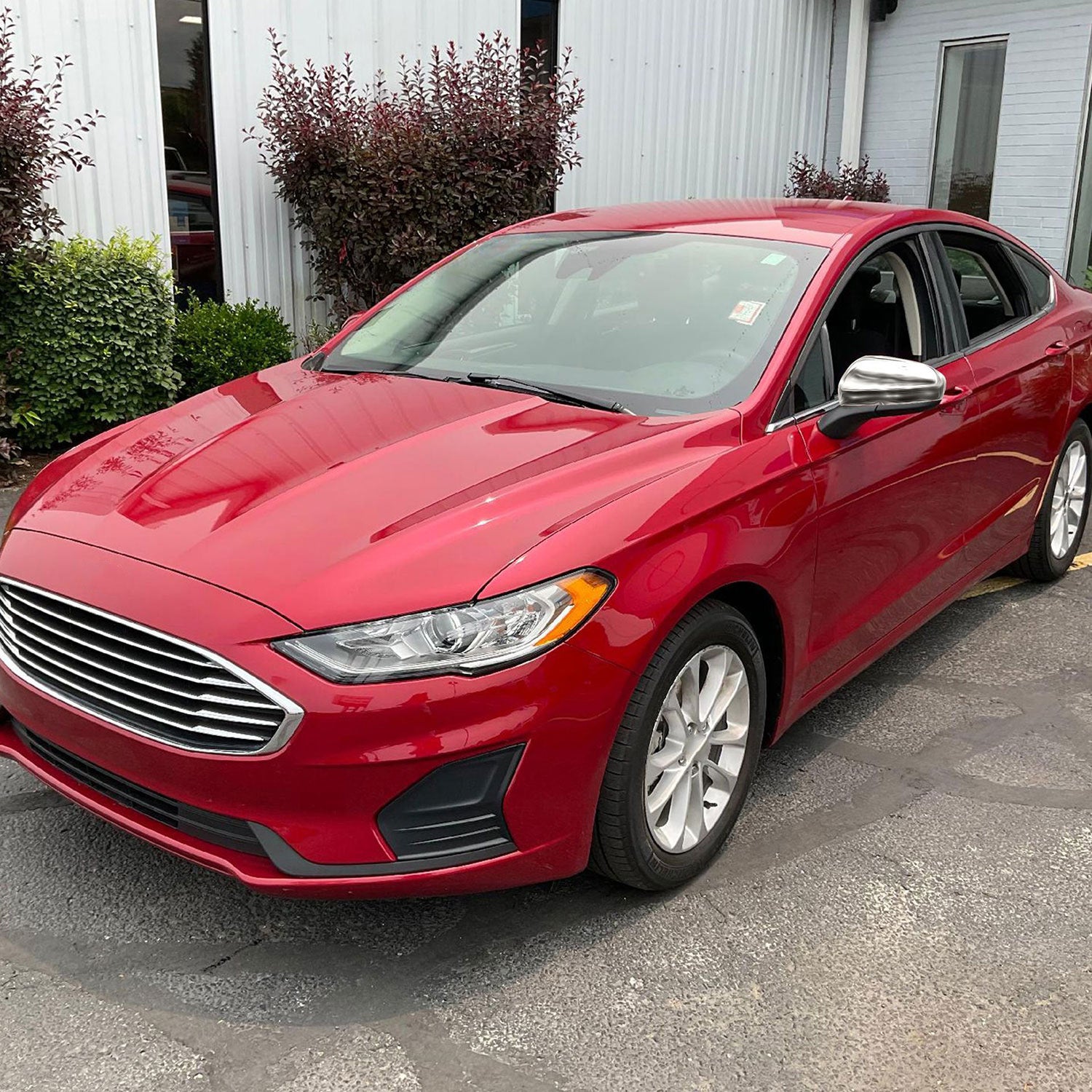 2013-2020 Ford Fusion Mirror Cover Caps Chrome 2Pcs ABS Plastic