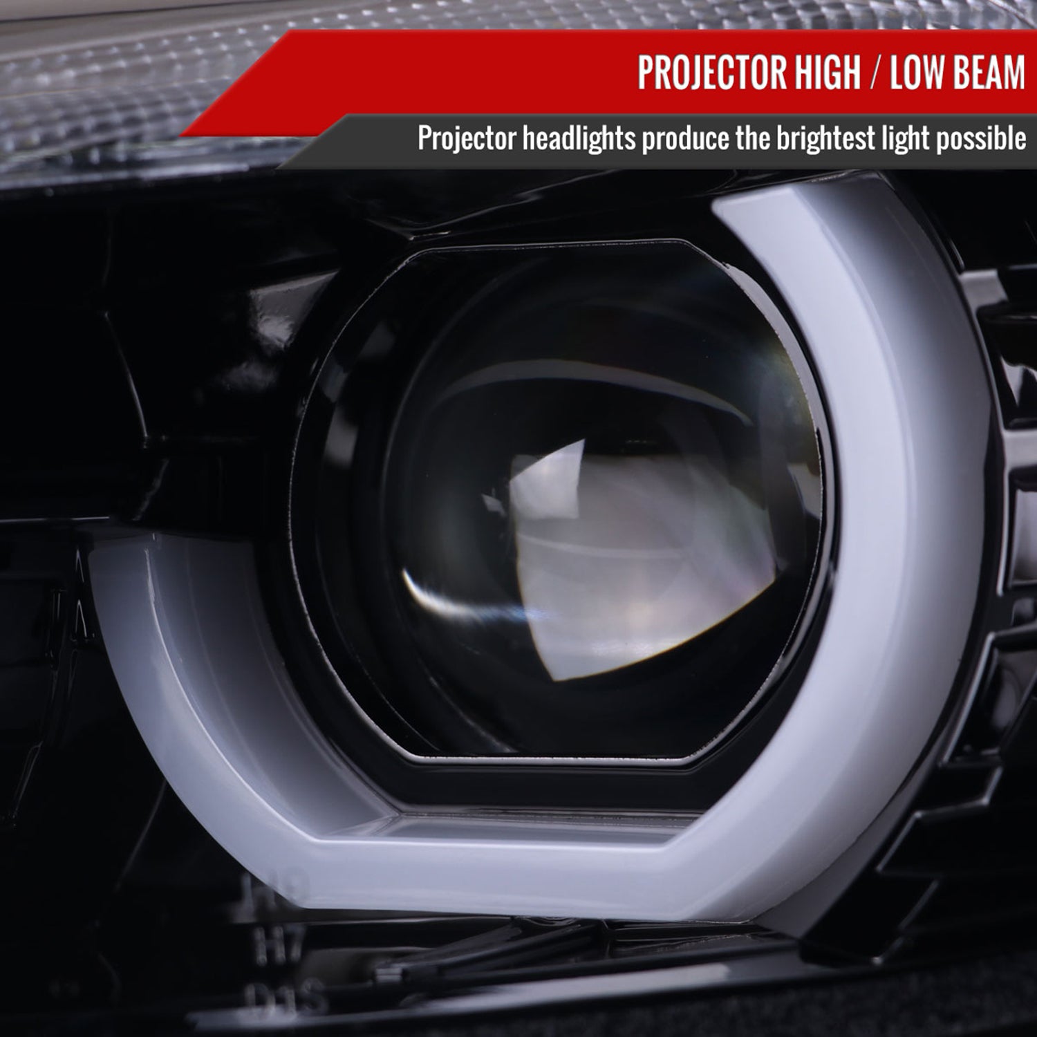 2012-2015 BMW F30 3 Series Sedan Dual U-Bar Headlights LED Signal Lights Smoke