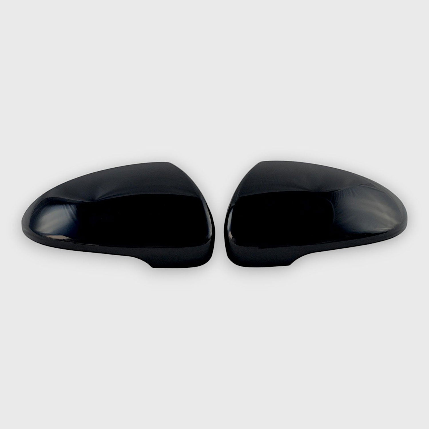 2016-2021 Hyundai Tucson Mirror Cover Caps Gloss Black 2Pcs ABS Plastic