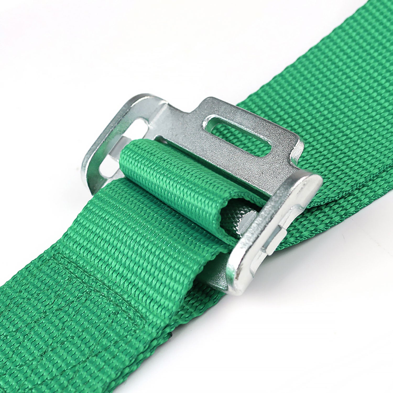 Universal Green 4 Point Quick Release Camlock Racing Seat Belt Safety Harness