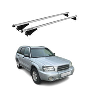 Roof Racks Cross Bars fits Subaru Forester SG 2003-2008 Grey Aluminium Carrier