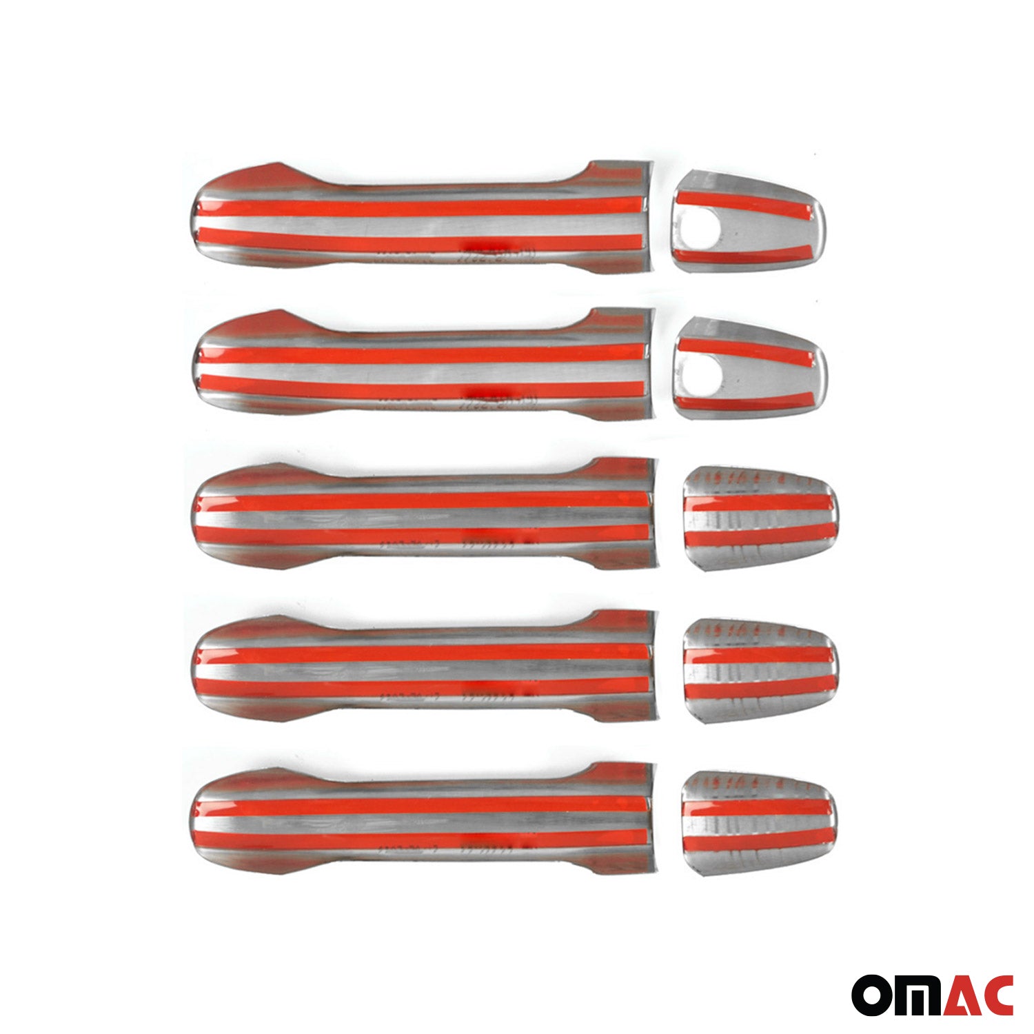 2019-2025 Mercedes Sprinter W907 910 Door Handle Cover Stainless Steel 2 Key Hole