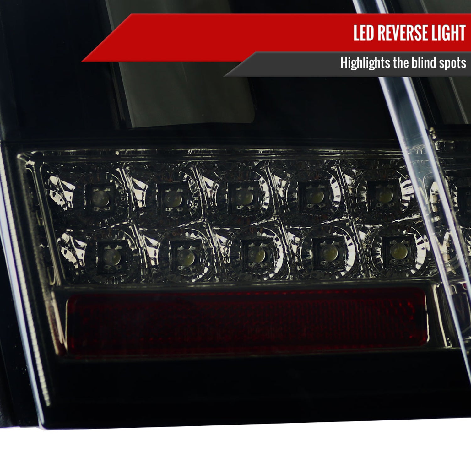 1999-2004 Ford Mustang Sequential LED Tail Lights Glossy Black/Smoke Lens