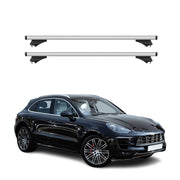 2015-2025 Porsche Macan Roof Rack Cross Bars Silver