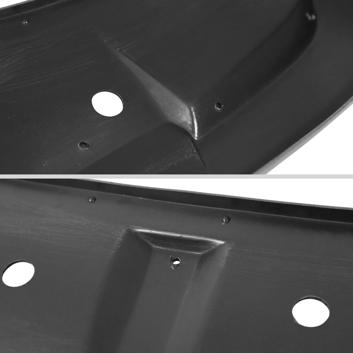 2014-2015 Chevrolet Camaro Black Polypropylene A Style Bumper Lip Spoiler