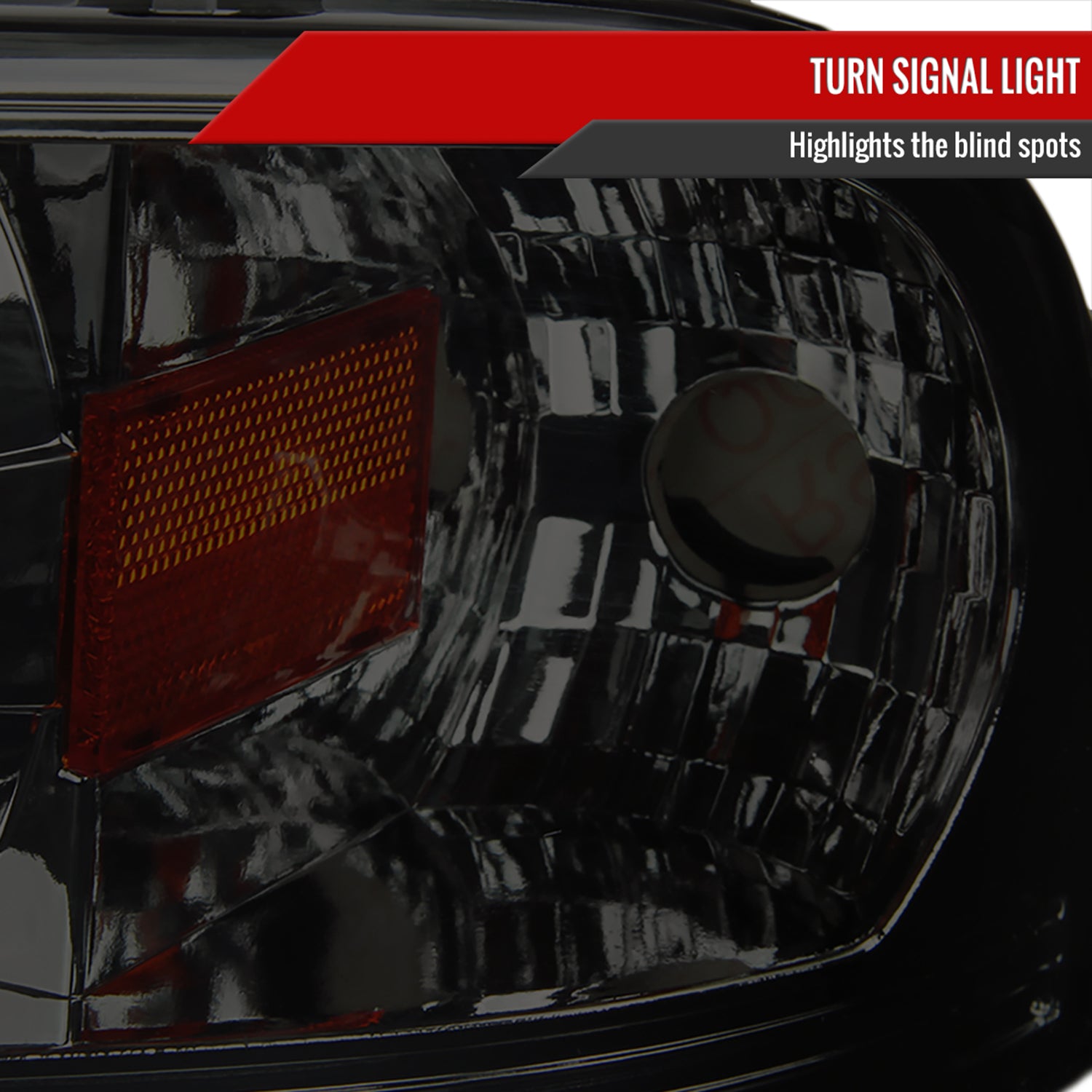 1994-2001 Dodge RAM 1500 2500 3500 Projector Headlights SMD LED Light Chrome