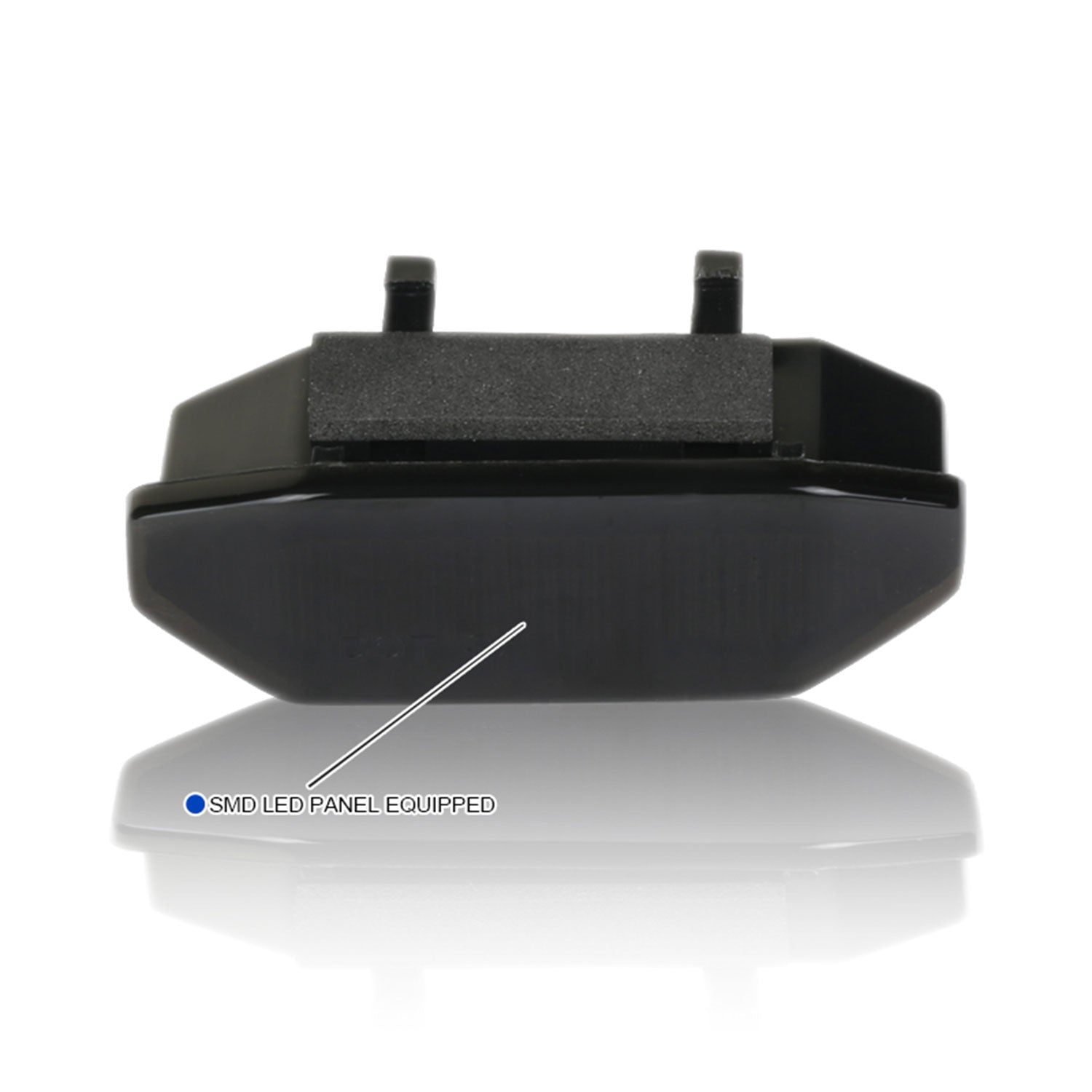 2015-2017 Ford Mustang Front Grille LED Driving Lights - 6PC Black/Smoke Lens