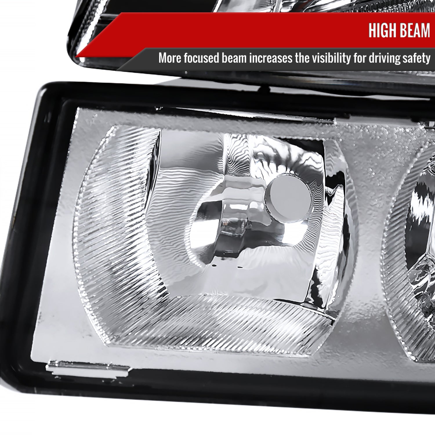 2002-2006 Chevy Avalanche 1500/2500 Factory Headlights Bumper Signal Lights