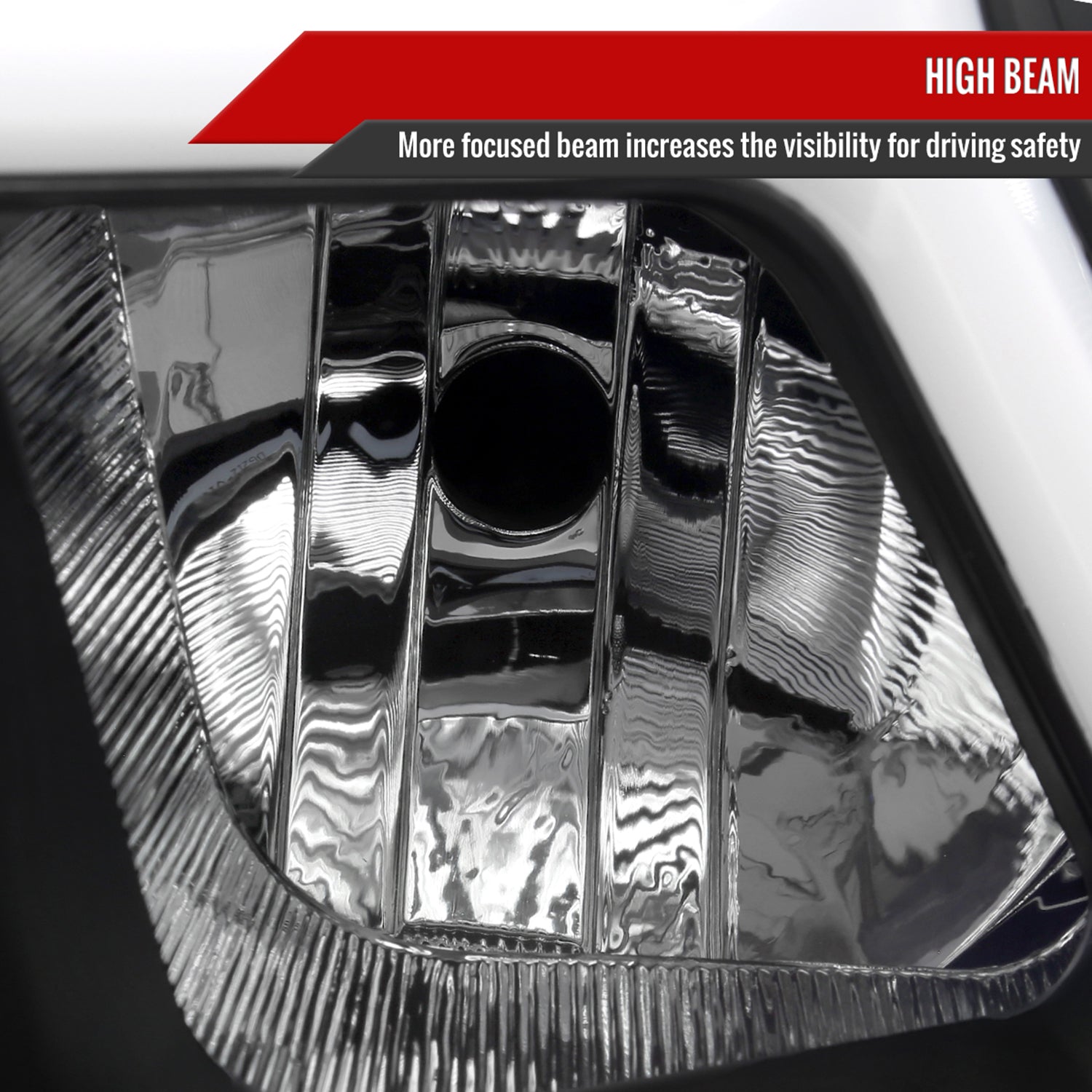 2019-2024 Dodge RAM 1500 Animated LED Bar Factory Headlights Matt Black/Clear