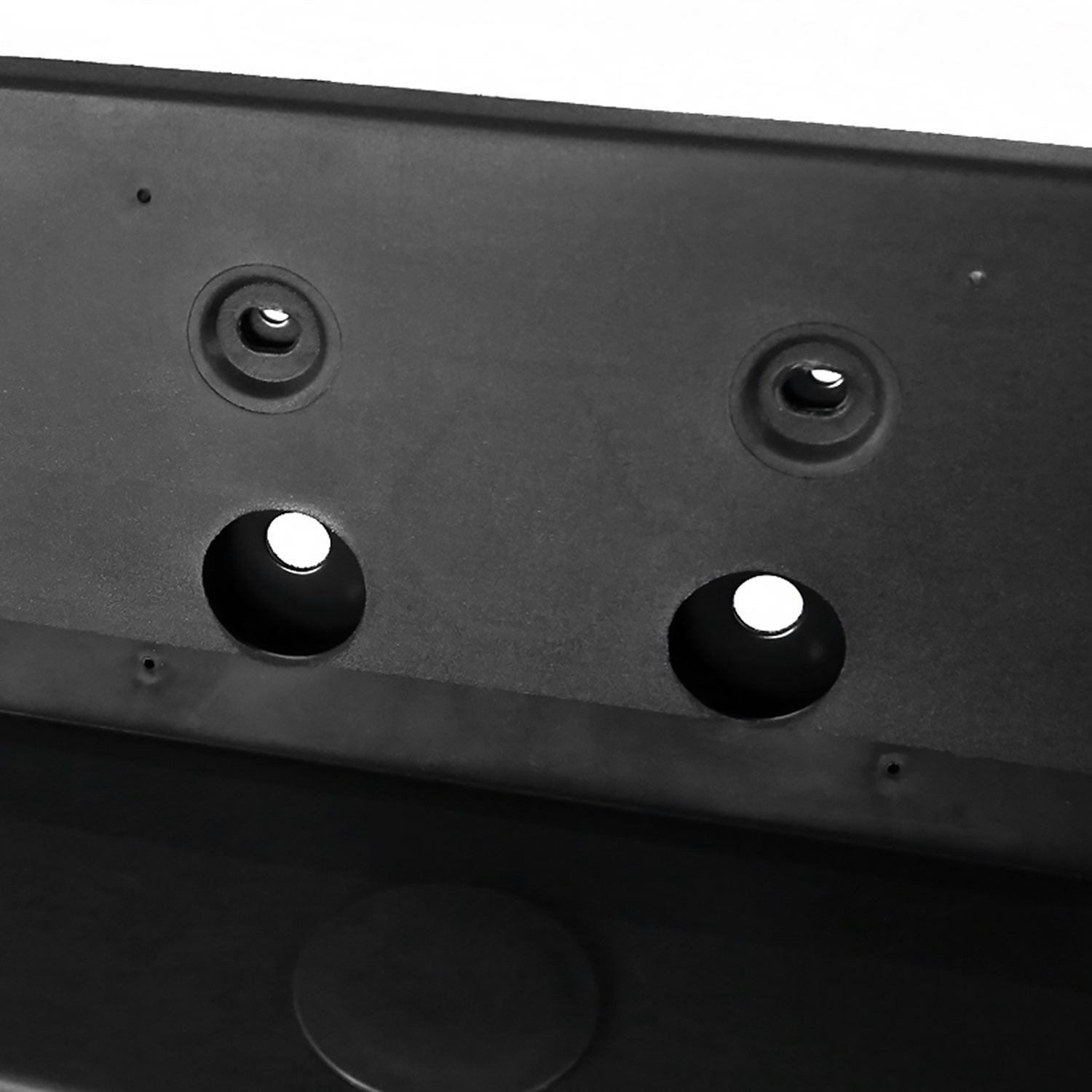 2009-2018 Dodge RAM 1500 2500 3500 Black Steel Replacement Rear Step Bumper