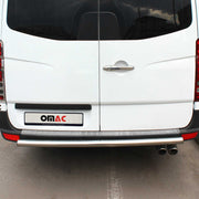 2006-2018 Mercedes Sprinter W906 Rear Bumper Guard Stainless Steel Brushed