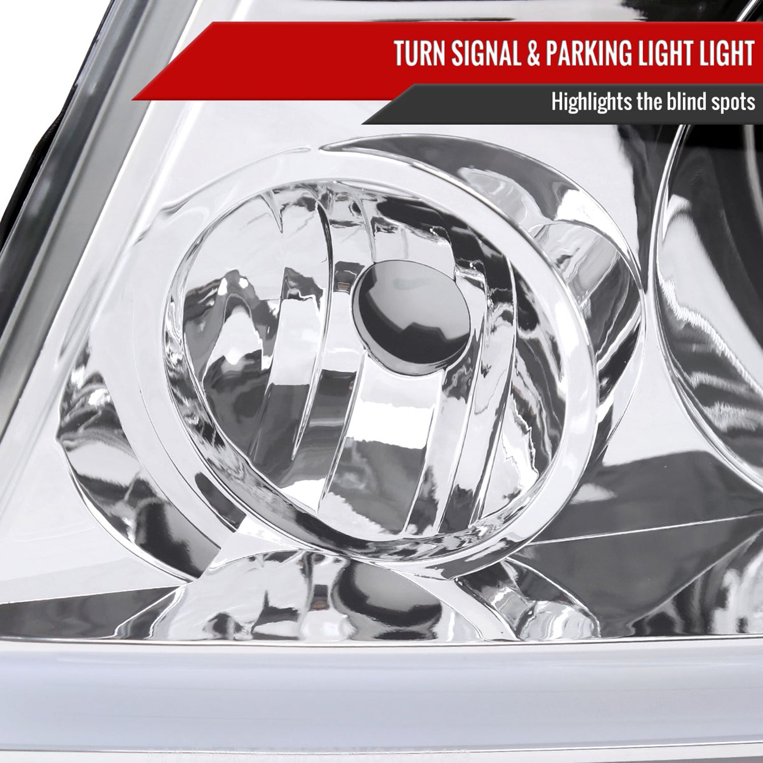 2004-2008 Ford F-150/ 2006-2008 Lincoln Mark LT LED Factory Headlights Chrome