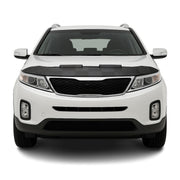2011-2013 Kia Sorento Car Bonnet Mask Hood Bra Black Chequered 1 Pc