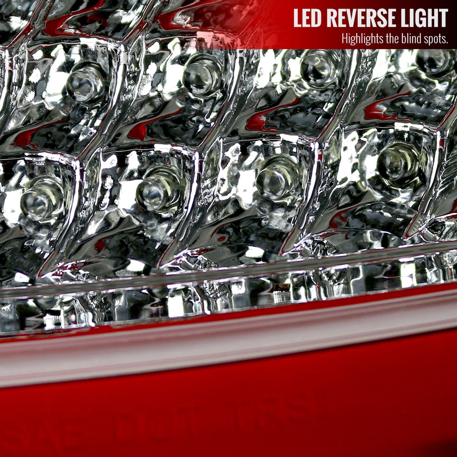 2005-2008 Porsche 911 997 Carrera / 911 997 GT3 LED Tail Lights Chrome/Red