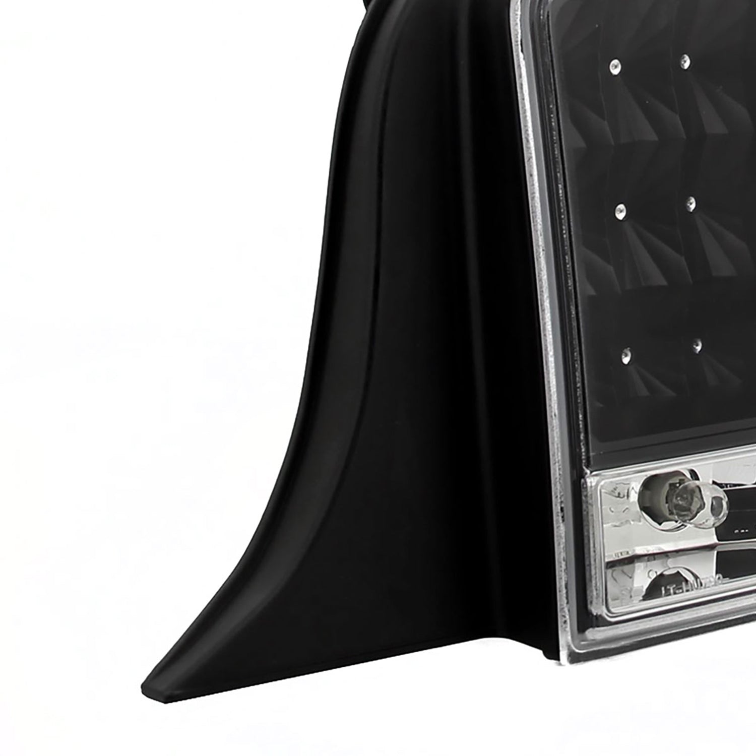 2005-2009 Ford Mustang Sequential LED Tail Lights Matte Black/Clear Lens