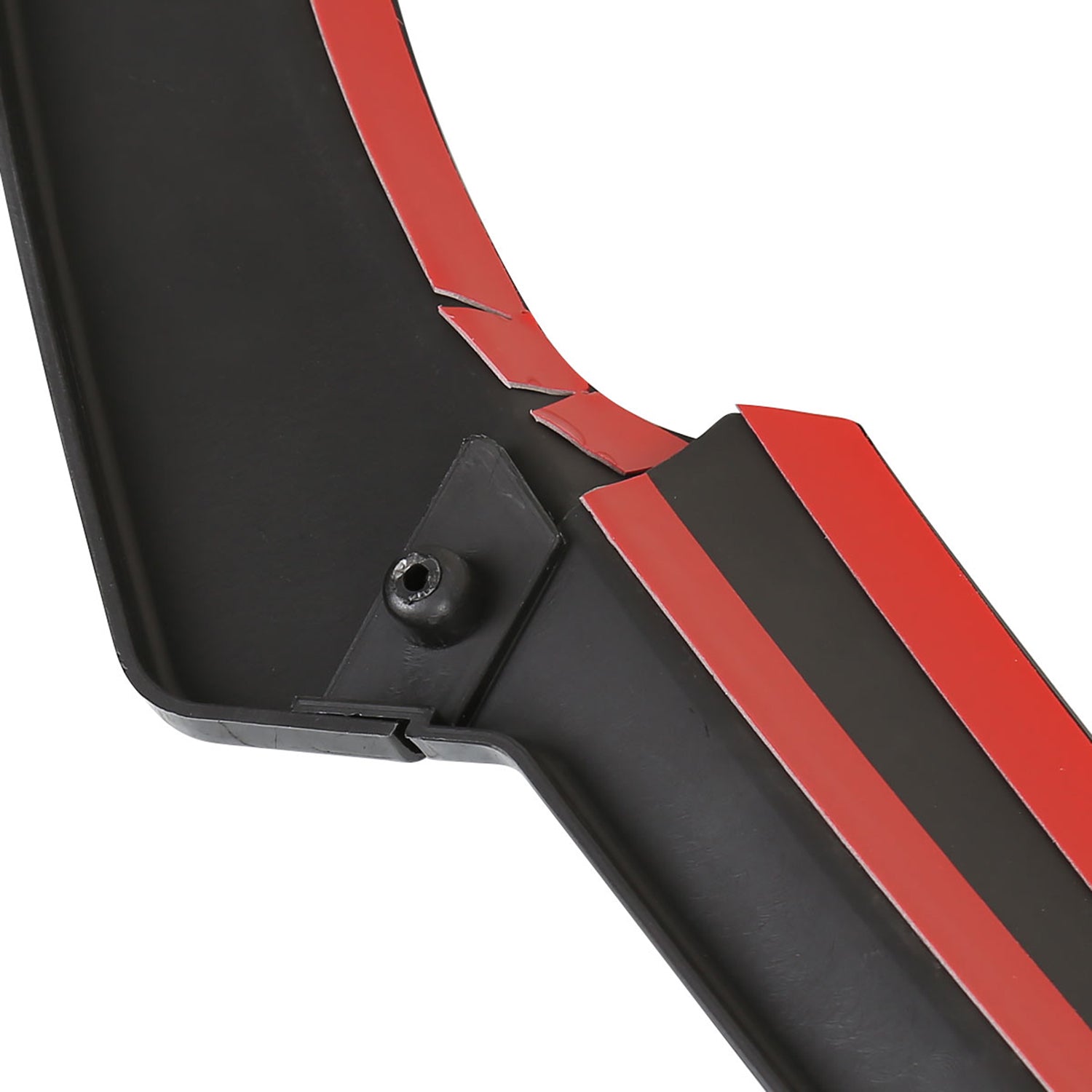 2019-2021 Mercedes Benz W205 C Class Glossy Black 3Pcs Bumper Lip Spoiler