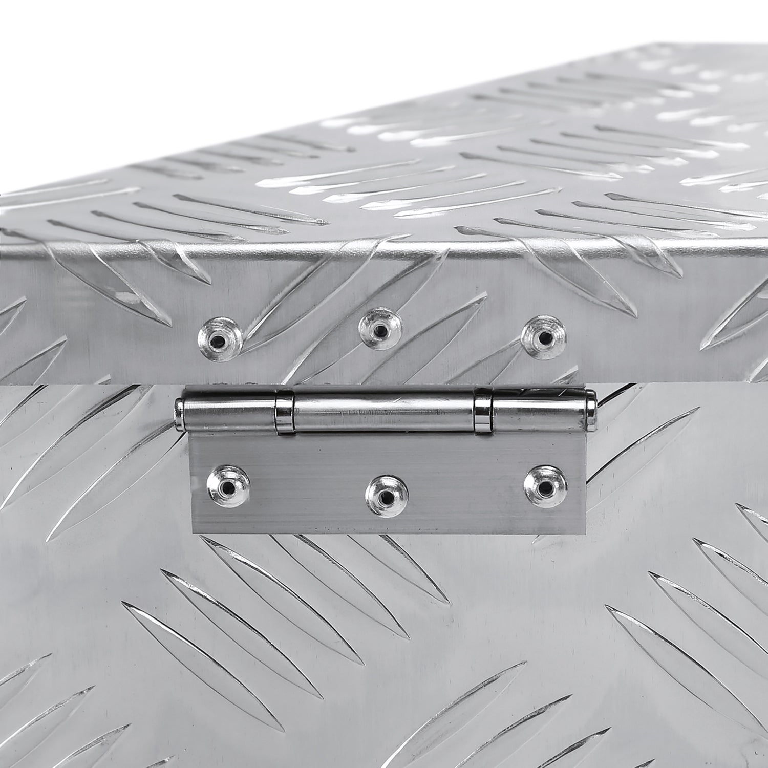 Universal 15~28" Heavy Duty Alu Truck Trailer Tongue Tool Box w/Lock & Keys