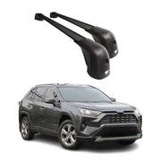 2019-2025 Toyota RAV4 Roof Racks Cross Bars Black
