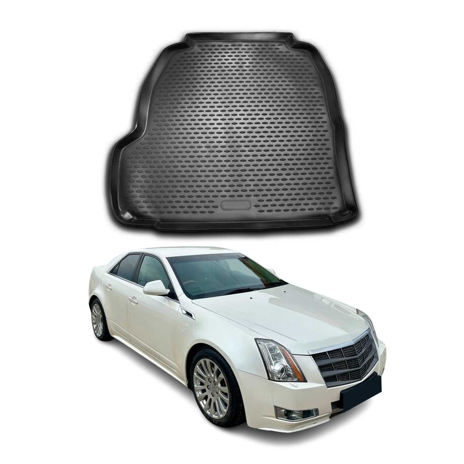 2008-2013 Cadillac CTS Sedan Cargo Liner Trunk Mat All Weather Black