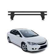 2006-2011 Honda Civic Sedan Roof Rack Cross Bars Black
