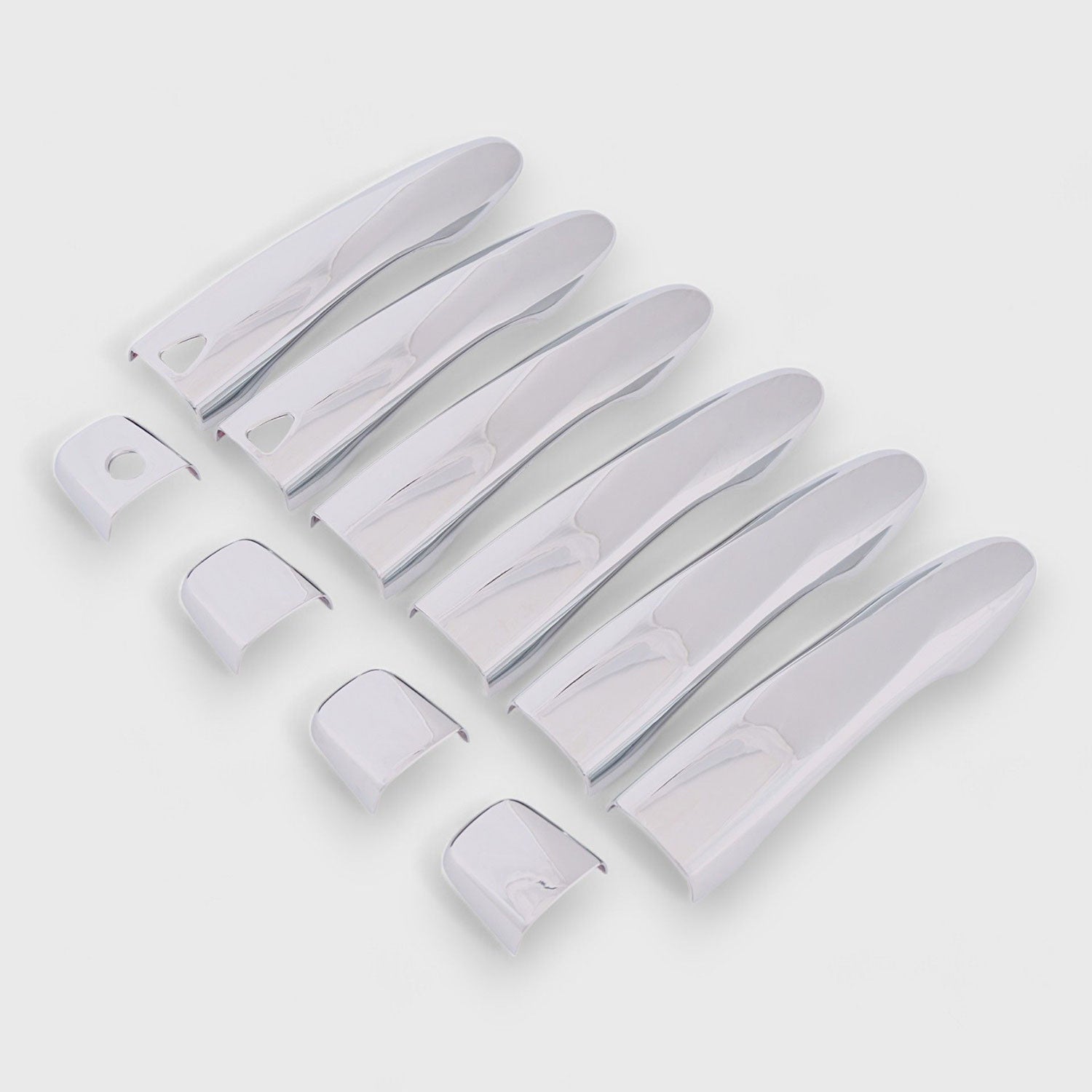 2016-2025 Nissan Versa Door Handle Cover Chrome 10Pcs ABS Plastic