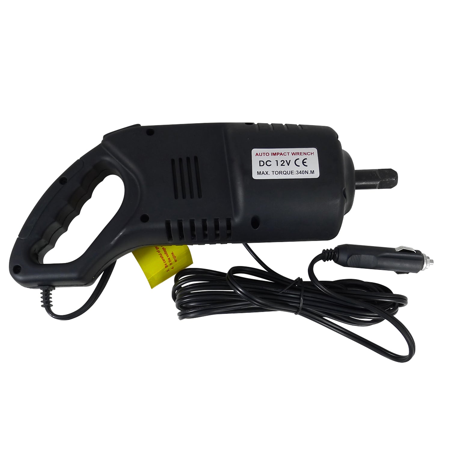 Universal 12V 2-Ton Emergency Electric Scissor Jack & Impact Wrench Kit