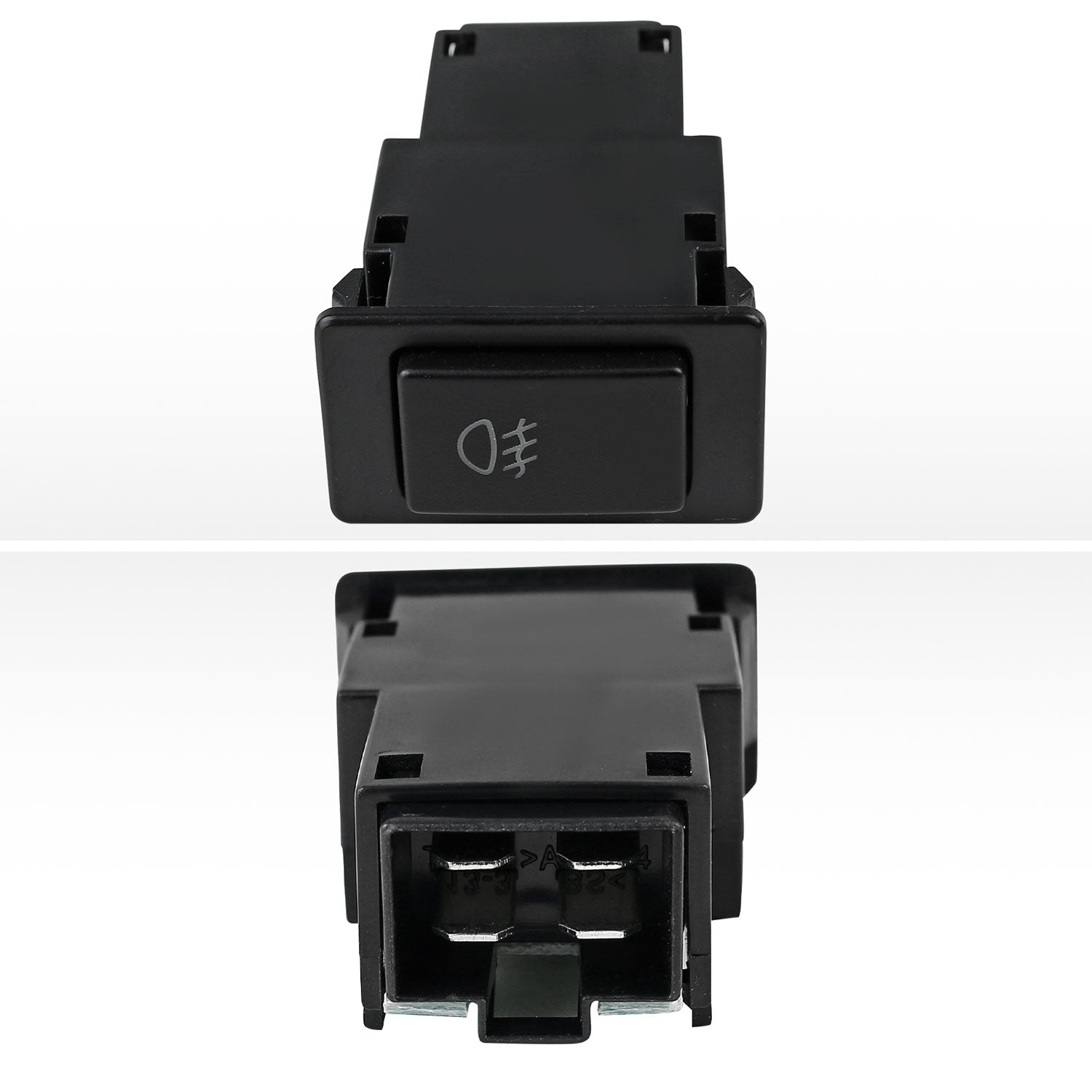 1999-2004 Nissan Pathfinder 2400K H3 Fog Lights Kit Chrome/Clear Lens