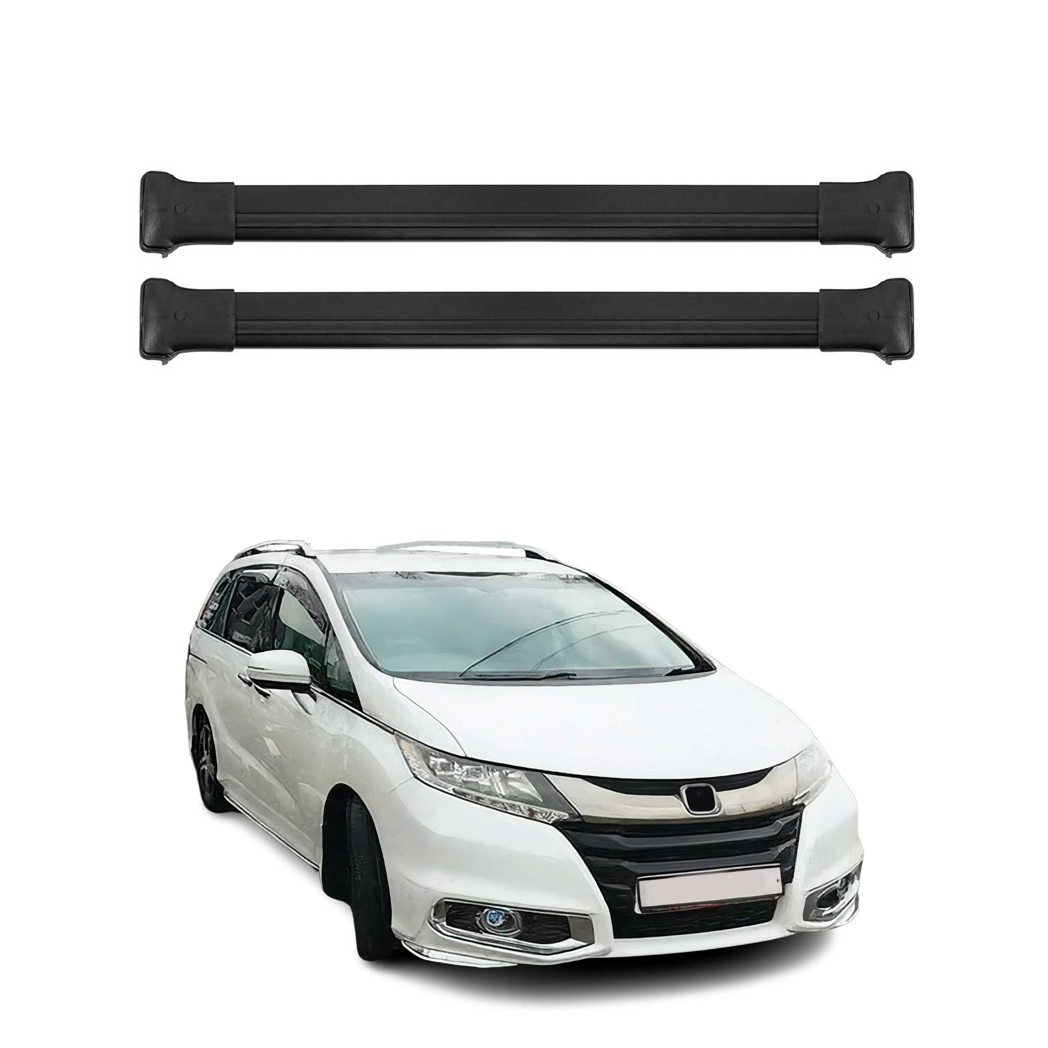 2011-2017 Honda Odyssey Roof Rack Cross Bars Black