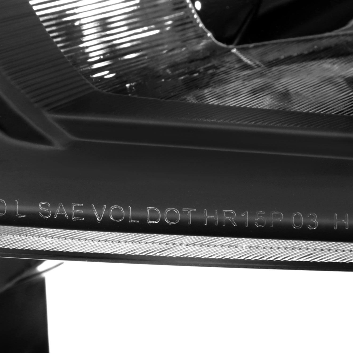 2003-2008 Honda Element Factory Style Headlights Matte Black/Clear Lens