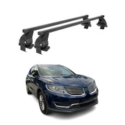 2016-2018 Lincoln MKX Roof Rack Cross Bars Black