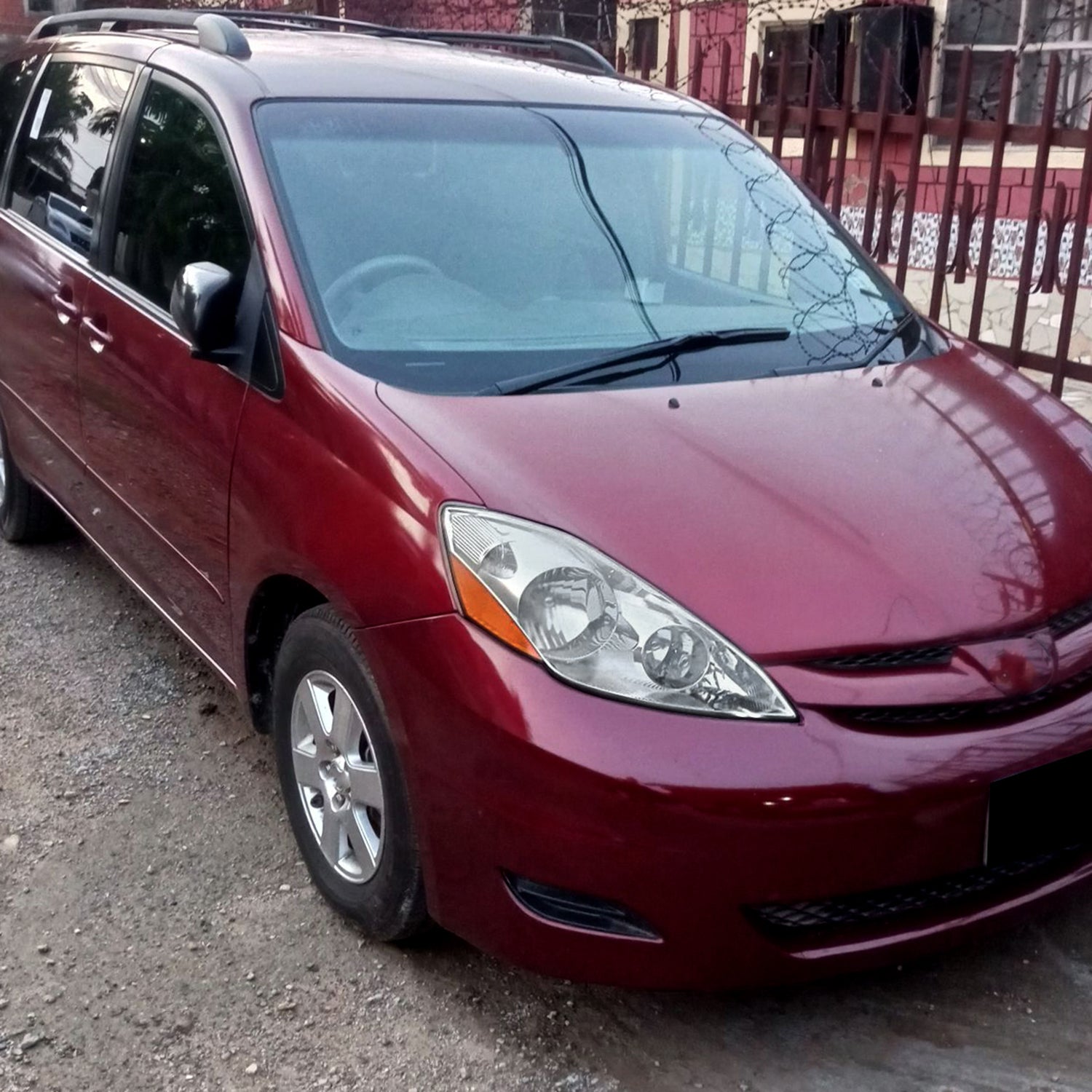 2006-2010 Toyota Sienna Factory Passenger/Right Headlight Amber Reflector