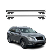 2013-2020 Nissan Pathfinder Roof Rack Cross Bars Silver