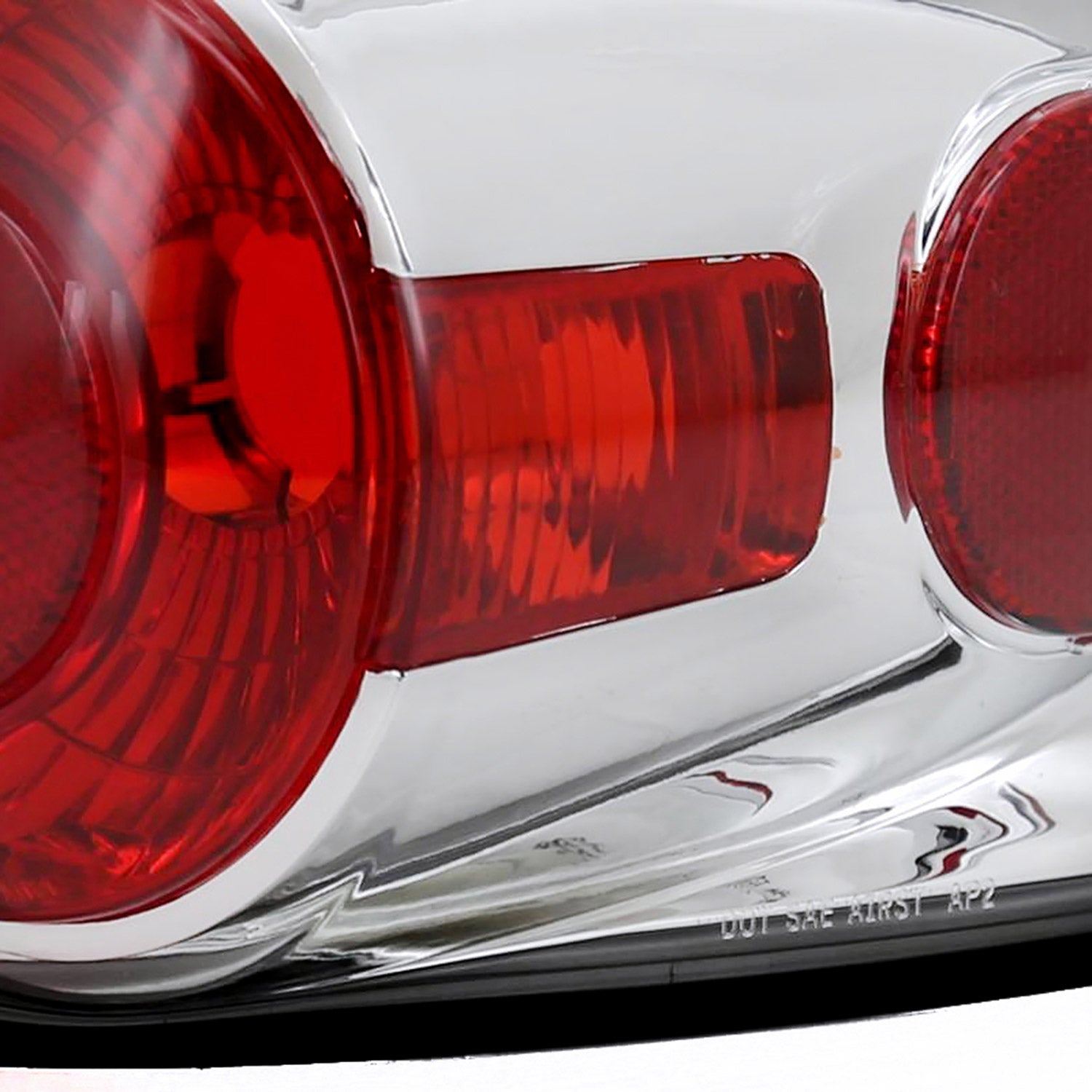 1994-2004 Chevy S10/ GMC Sonoma/ Isuzu Hombre Tail Lights Chrome/Clear Lens