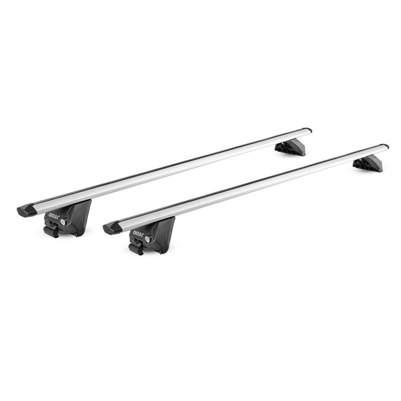 44" Roof Rack Cross Bars Luggage Carrier fits Flush Rail Aluminium Silver 2x