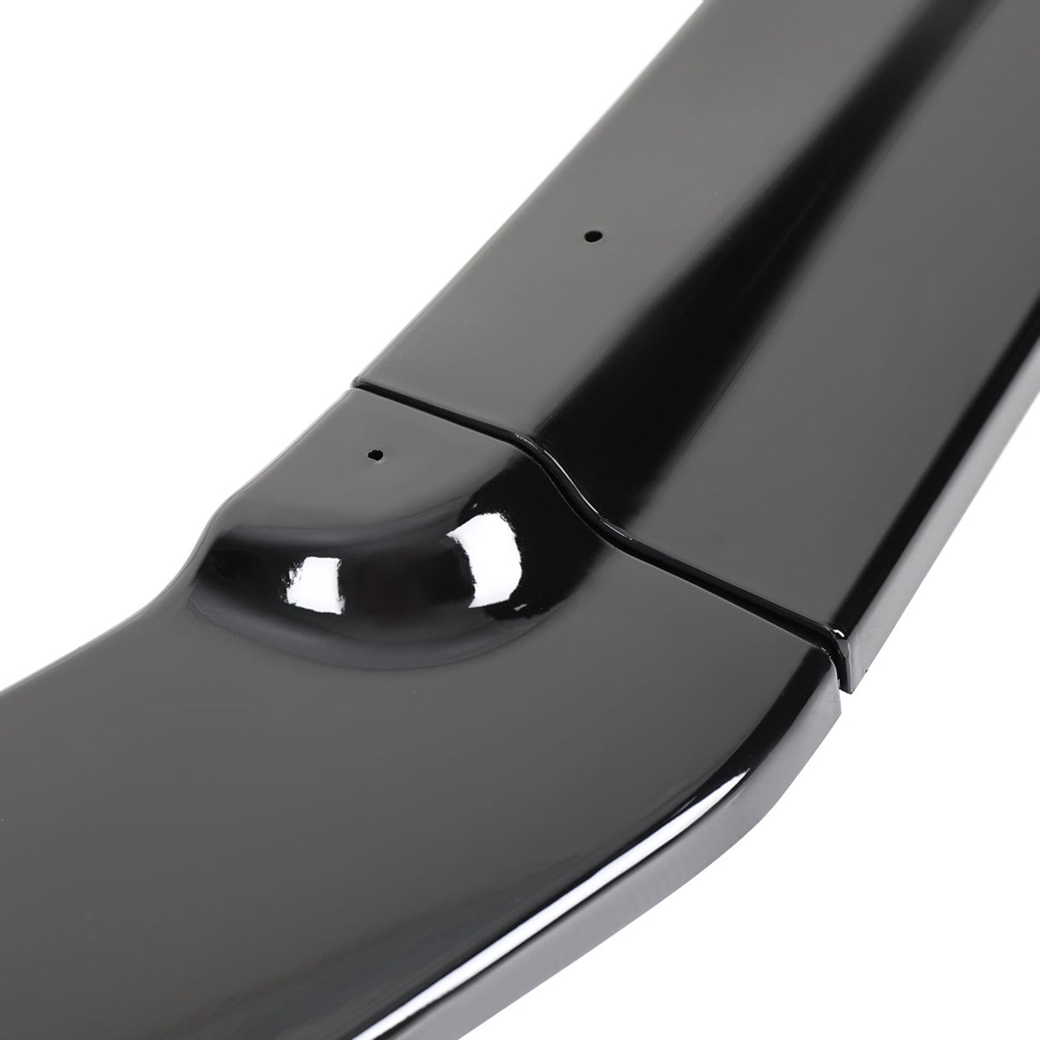 2016-2018 Chevy Camaro Glossy Black Polypropylene 3PC Front Bumper Lip Set