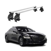 2017-2026 Genesis G80 Roof Rack Cross Bars Silver