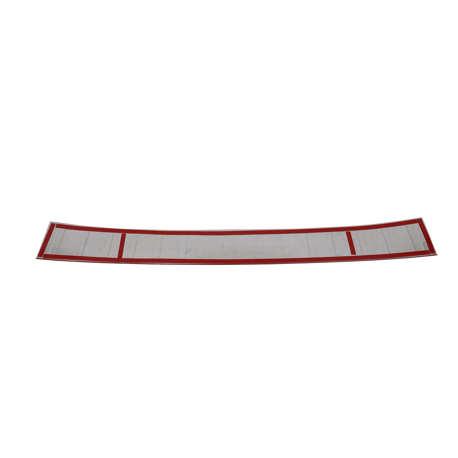 2025-2026 VW ID.Buzz Rear Bumper Sill Cover Protector Stainless Steel Silver 1x
