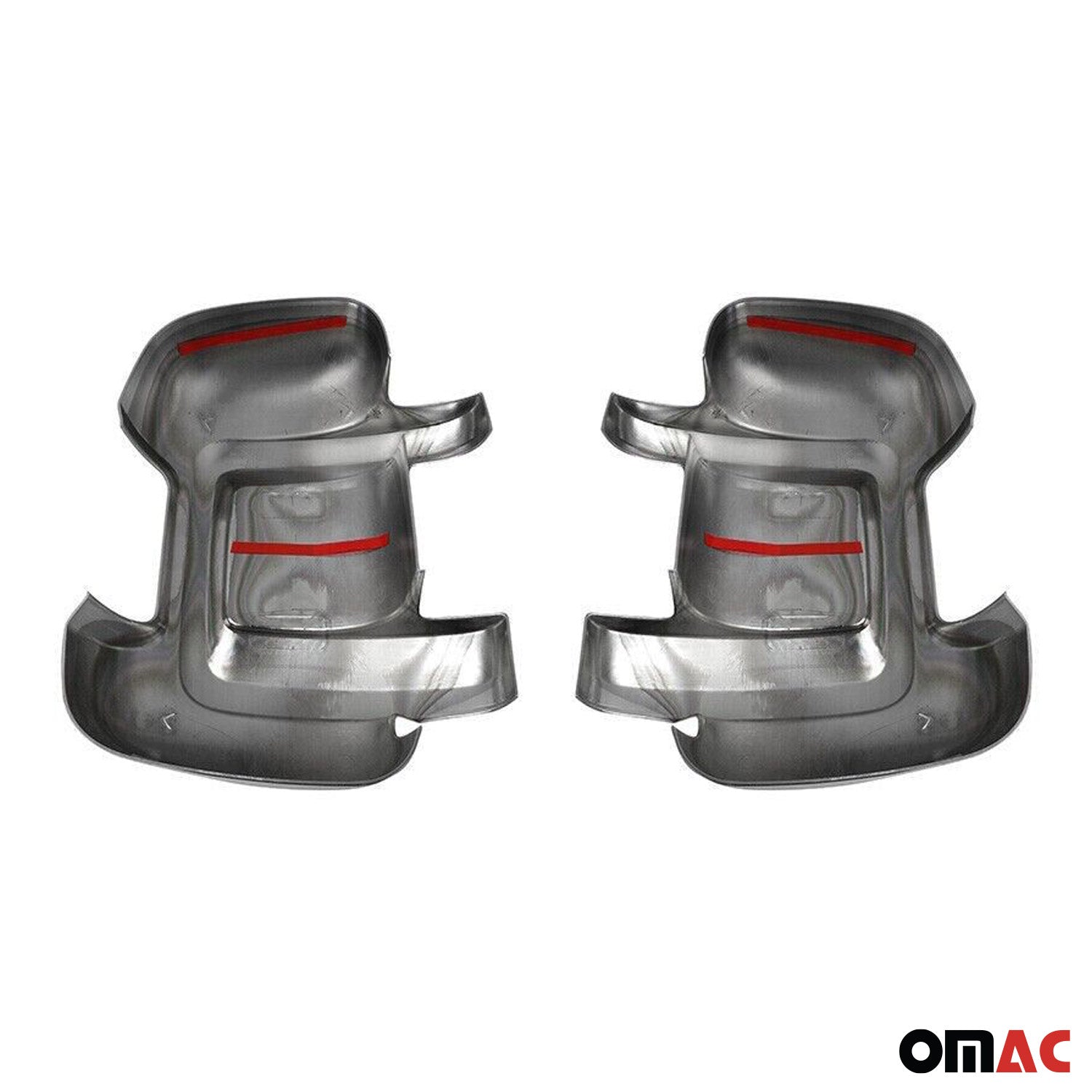 2014-2025 RAM ProMaster Side Mirror Cover Caps ABS Chrome Silver 2Pcs