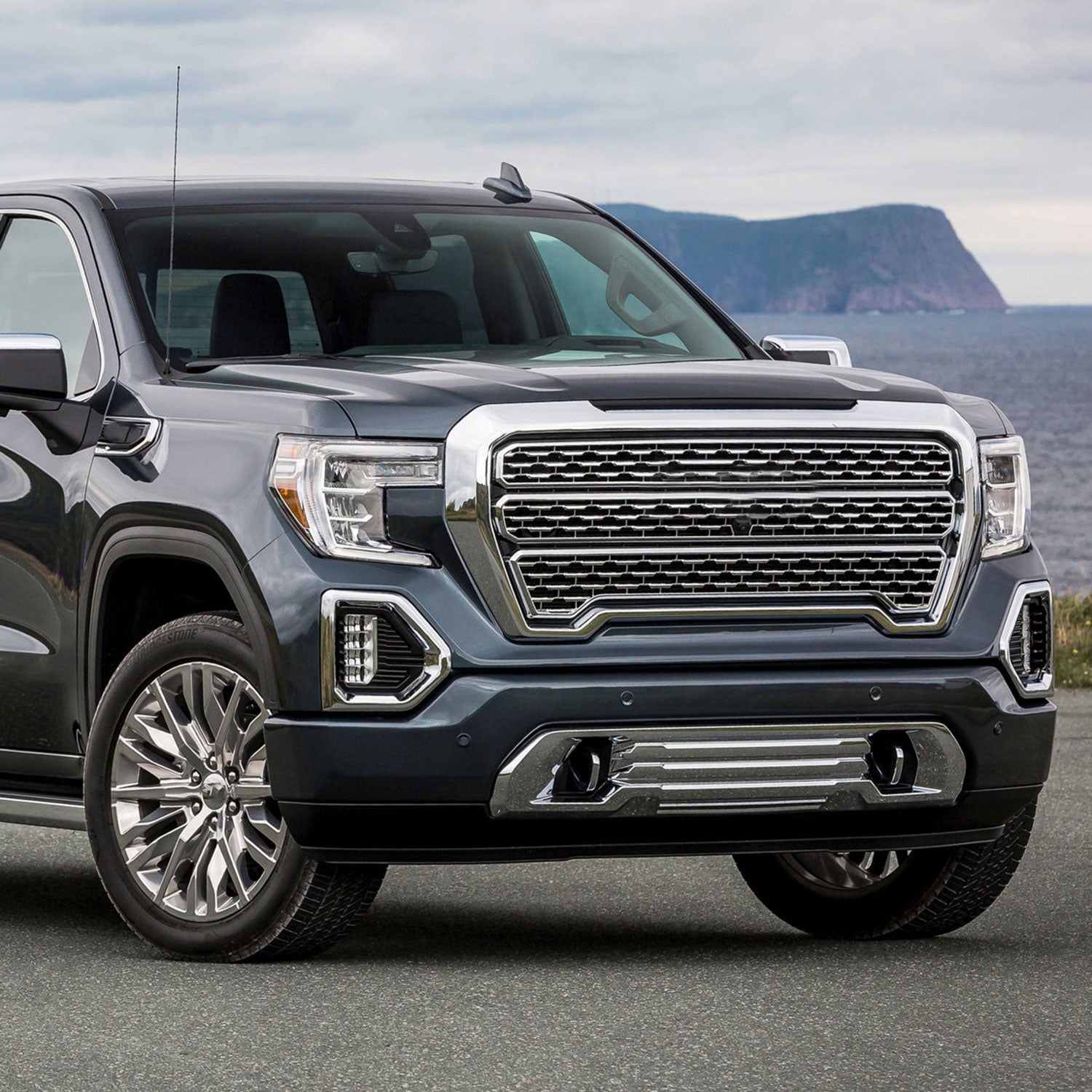 2019-2021 GMC Sierra 1500 Denali/SLT/AT4 Switchback LED Fog Lights Kit Chrome