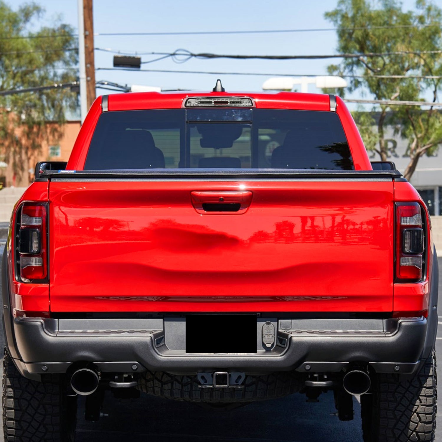 2009-2013 Dodge RAM SMD LED 3rd Brake Light Chrome Housing/Clear Lens