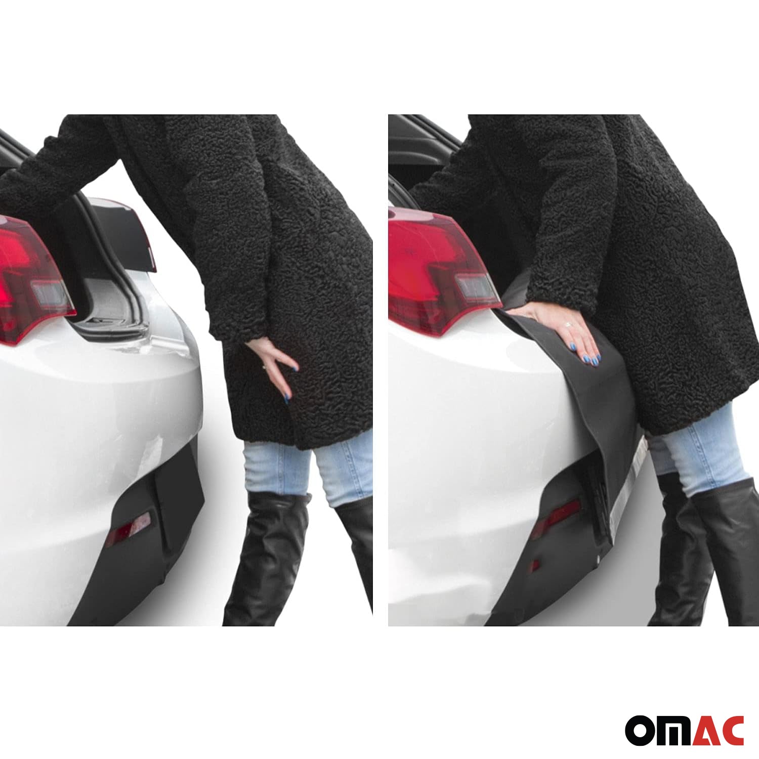 Rear Trunk Bumper Protector Guard Cargo Mat Liner Car SUV Waterproof Pet Dog