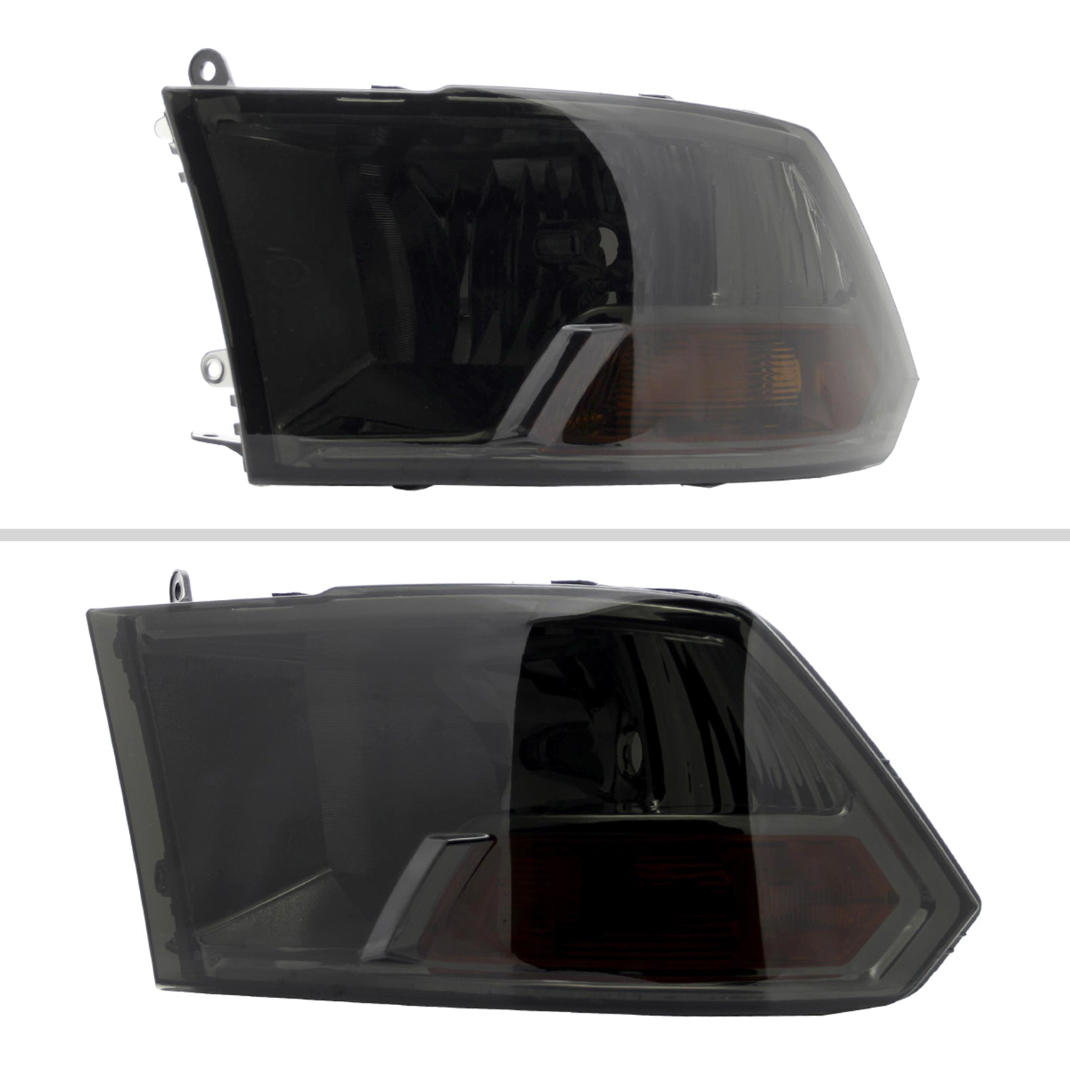 2009-2018 Dodge RAM 1500 / RAM 2500 3500 Factory Dual Headlights Smoke