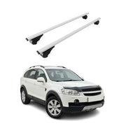 Roof Rack Cross Bars Luggage Carrier Durable for Saturn Vue 2008-2010 2Pcs Gray