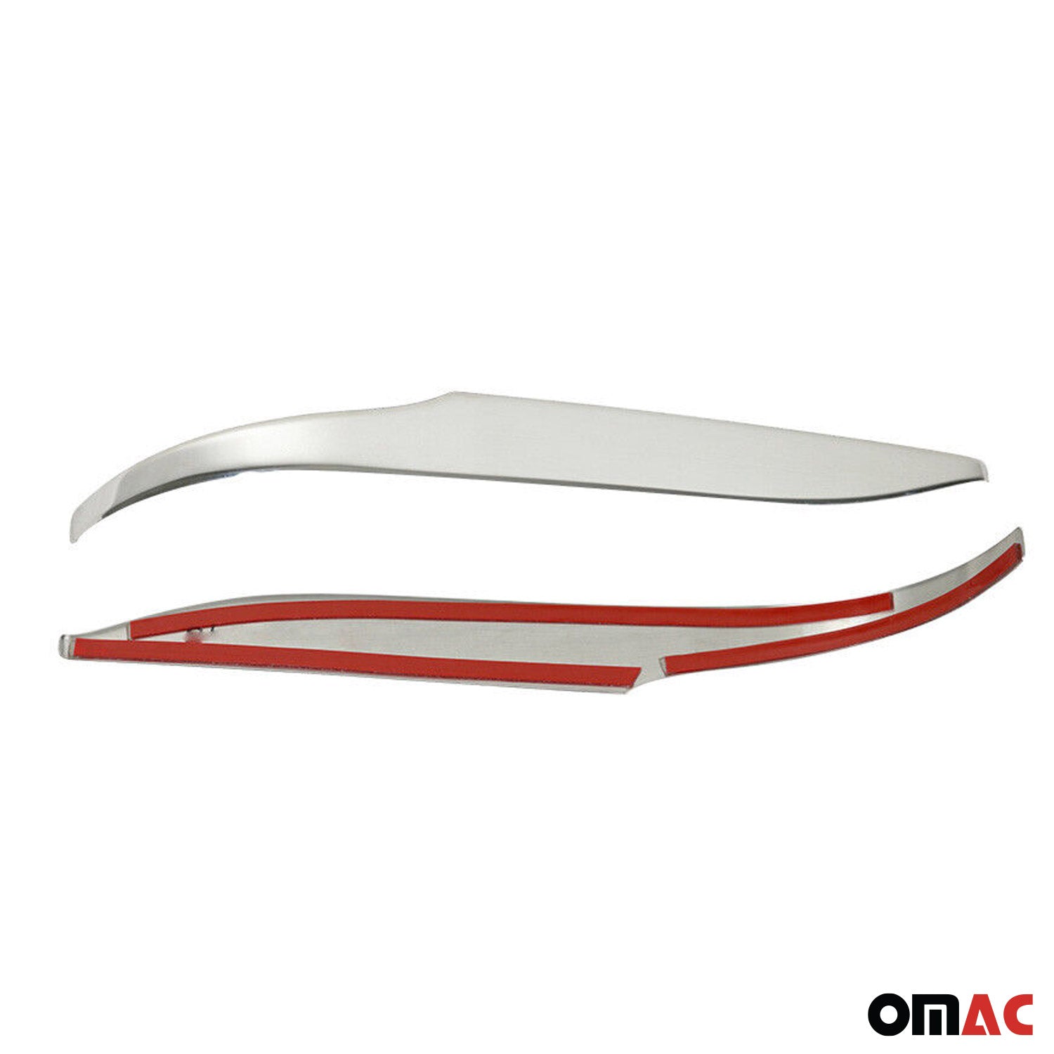 2014-2019 Toyota Highlander Side Mirror Cover Caps Stainless Steel Silver 2 Pcs